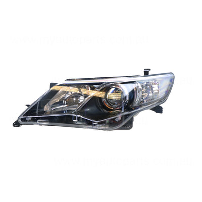 Head Lamp Passenger Side Certified Suits Toyota Camry Atara SX/RZ ASV50R 2011 to 2015