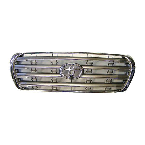 Chrome Grille Aftermarket suits Toyota Landcruiser 200 Series VX/Sahara 11/2007 to 3/2012
