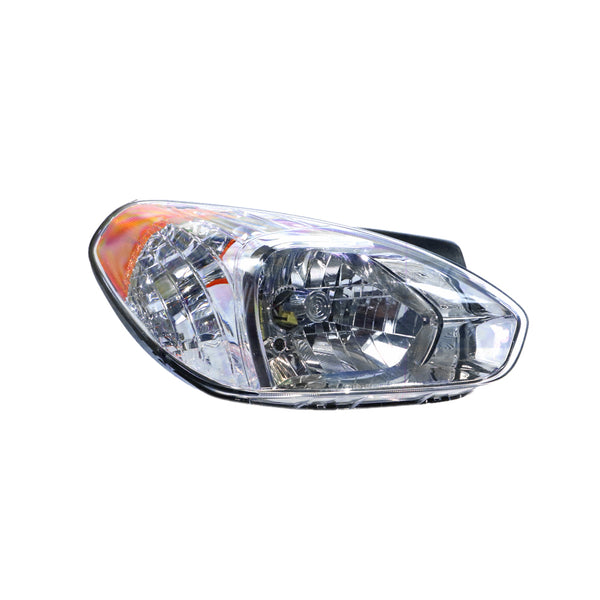 Head Lamp Drivers Side Certified Suits Hyundai Accent MC 2006 to 2009