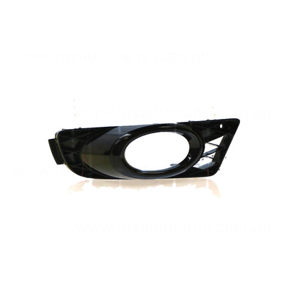 Front Bar Grille with Fog Light Mount Drivers Side OEM Suits Honda Civic 8th Generation FD 2009 to 2012