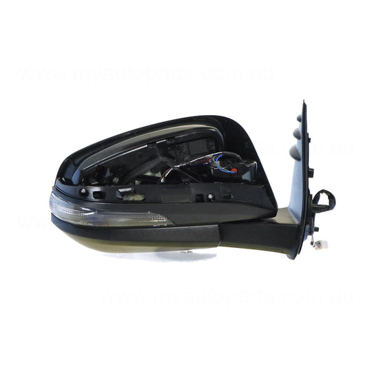 Door Mirror with Indicator Drivers Side OEM suits Toyota Hilux GUN126R/136R 2017 On