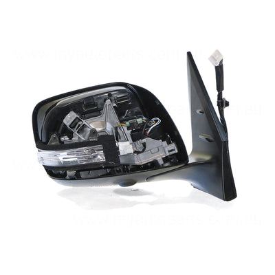 Door Mirror, Electric Folding with Camera, Drivers Side OEM suits Toyota Landcruiser 200 Series Sahara 2007 to 2015