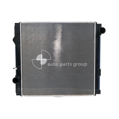 Radiator CT 46 / 46 mm Plastic Aluminium 525 x 518 x 48 mm Manual Aftermarket Suits Mitsubishi Mitsubishi/Fuso Truck FE 2005 to 2021