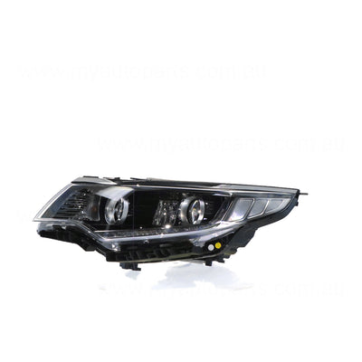 Head Lamp Passenger Side OEM Suits Kia Optima JF 2015 to 2018
