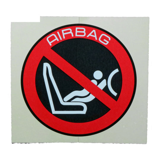 Airbag Warning Decal OEM Suits Mazda 6 GG/GY 2002 to 2008