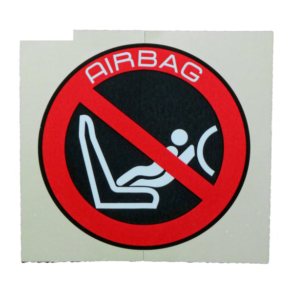 Airbag Warning Decal OEM Suits Mazda 6 GG/GY 2002 to 2008