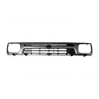Grille "Emblem Type" Aftermarket Suits Toyota Hilux 2WD 8/1991 to 8/1994