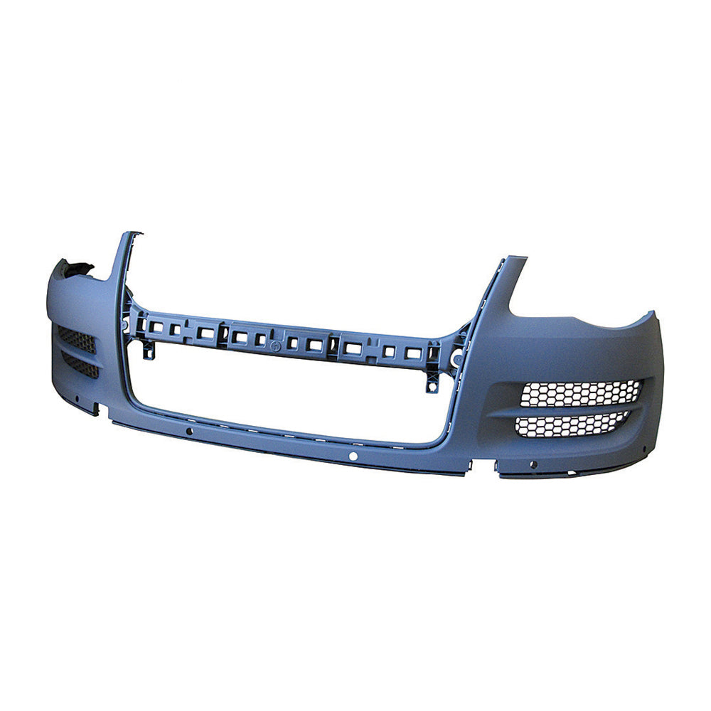 Aftermarket Front Bar Primed Without Head Lamp Washer Suits Sensor suits Volkswagen Touareg 7L 2007 to 2011
