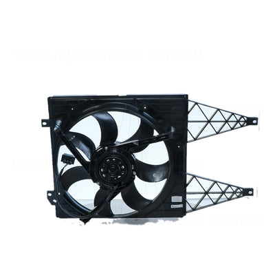 12 v Radiator Fan Assembly Aftermarket Suits Volkswagen Polo 9N 2005 to 2010