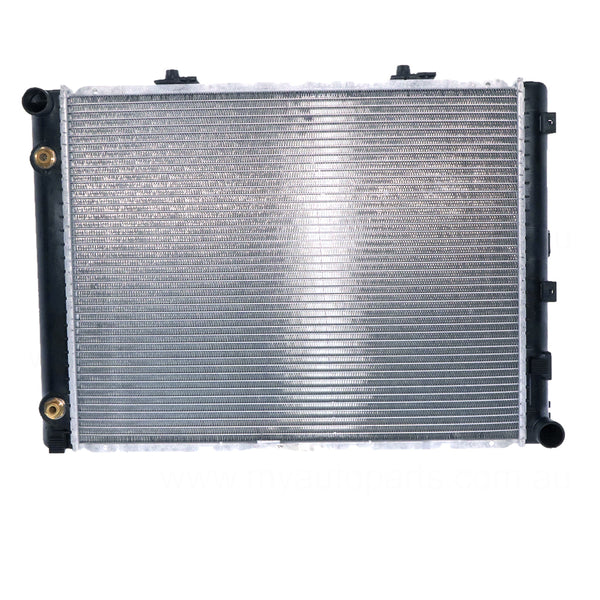 Radiator 35 / 35 mm Plastic Aluminium 575 x 448 x 32 mm Manual/Auto 1.8L,2.0L,2.3L L M102-921 Aftermarket Suits Mercedes-Benz C Class W201 1984 to 1994
