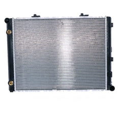 Radiator 35 / 35 mm Plastic Aluminium 575 x 448 x 32 mm Manual/Auto 1.8L,2.0L,2.3L L M102-921 Aftermarket Suits Mercedes-Benz C Class W201 1984 to 1994
