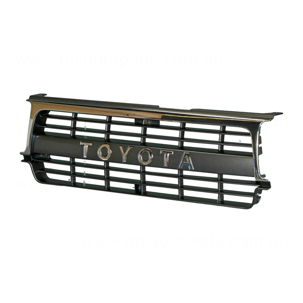 Chrome Grille Genuine suits Toyota Landcruiser 80 Series 1/1990 to 12/1994