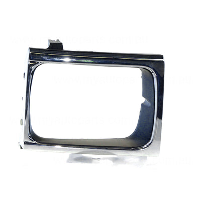 Headlamp Rim Drivers Side Aftermarket Suits Toyota Hilux RN105 RN110 YN106 LN106 LN107  1988 to 1997