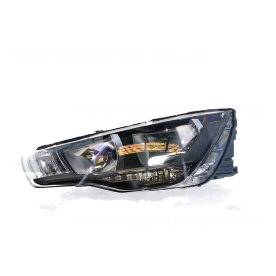 Halogen Head Lamp Passenger Side Certified Suits Audi A1 8X 2010 to 2015