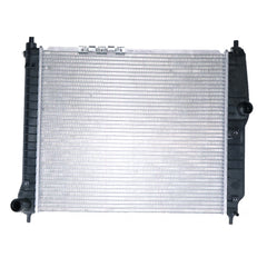 Radiator 34 / 34 mm Plastic Aluminium 480 x 415 x 16 mm Manual 1.5L L F15S3 Aftermarket Suits Daewoo Kalos T200 2003 to 2004