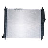 Radiator 34 / 34 mm Plastic Aluminium 480 x 415 x 16 mm Manual 1.5L L F15S3 Aftermarket Suits Daewoo Kalos T200 2003 to 2004