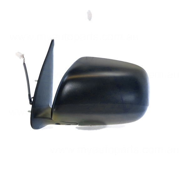 Black Door Mirror Electric Adjust Passenger Side OEM suits Toyota Hilux 15/16/25/26 Series SR & SR5 2010 to 2015