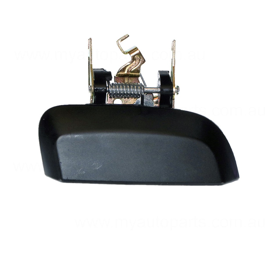 Black Rear Door Outside Handle Drivers Side Aftermarket Suits Nissan Pathfinder R51 2005 to 2013