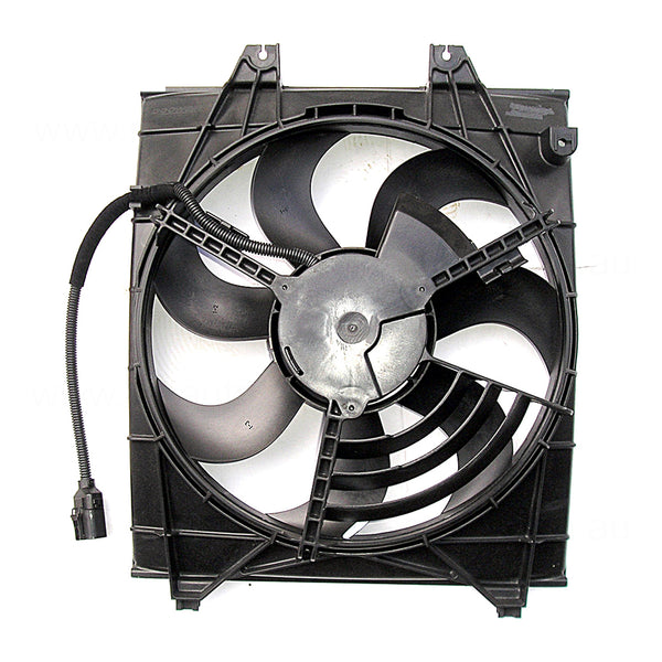 A/C Condenser Fan Assembly Aftermarket Suits Kia Carnival VQ 2006 to 2010