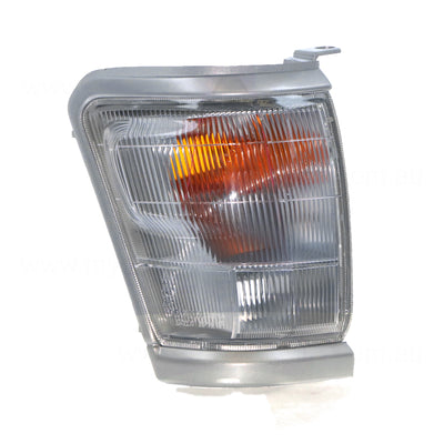 Silver Front Park / Indicator Lamp Drivers Side OEM suits Toyota Hilux 140/150/160/170 Series 1997 to 2001