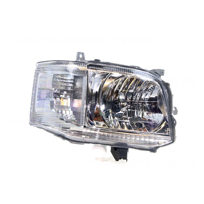 Head Lamp Drivers Side Certified suits Toyota Hiace 2010 to 2013