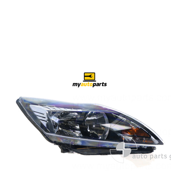 Head Lamp Drivers Side OEM Suits Ford Focus Zetec LV 2009 to 2011
