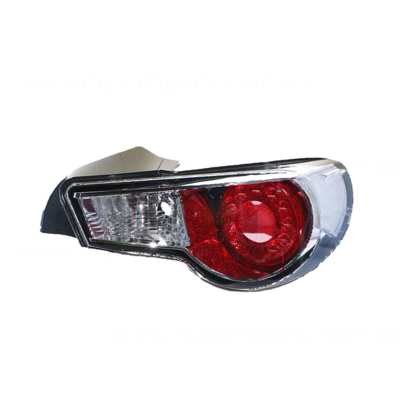 LED Red/Clear Tail Lamp Drivers Side OEM Suits Toyota 86 ZN6R 2012 to 2016