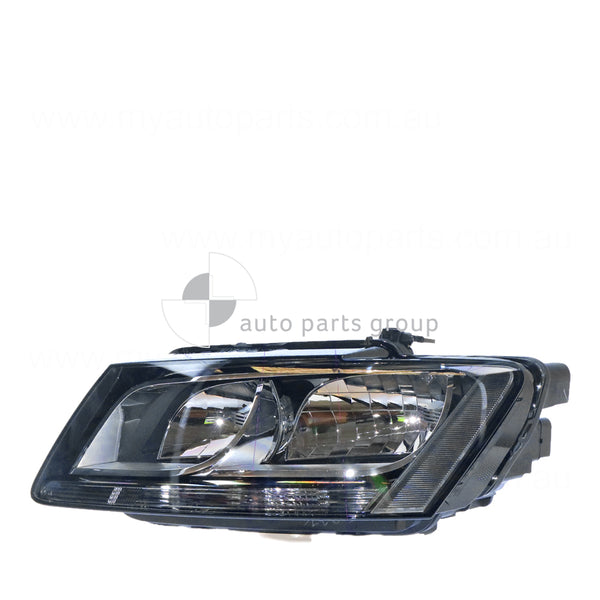 Halogen Head Lamp Passenger Side OEM Suits Audi Q5 8R 3/2009 to 11/2012