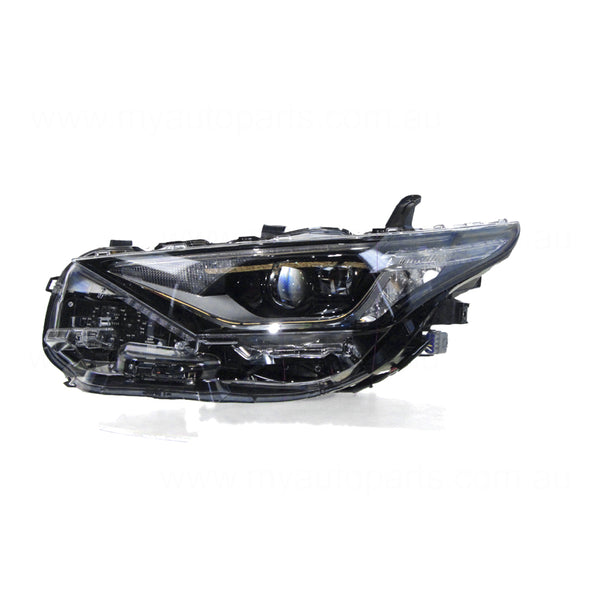 LED Head Lamp With Auto Levelling Passenger Side OEM Suits Toyota Corolla ZRE182R ZR 3/2015 to 6/2018