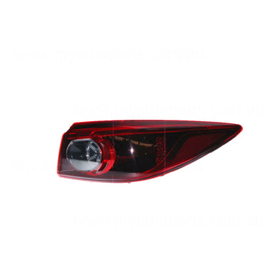 LED Tail Lamp Drivers Side Certified Suits Mazda 3 SP25 BM Sedan 11/2013 to 5/2016