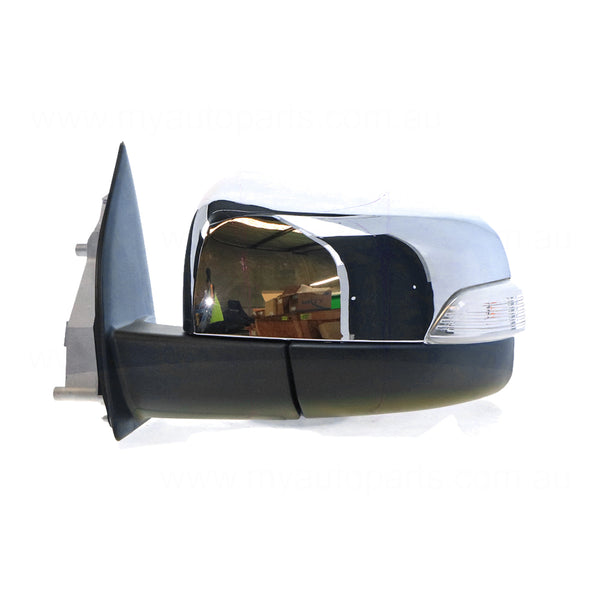 Chrome Door Mirror With Indicator Passenger Side Certified Suits Ford Ranger PX 9/2011 to 9/2018