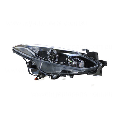 Halogen Head Lamp Drivers Side Certified Suits Mazda 3 BM 11/2013 to 5/2016
