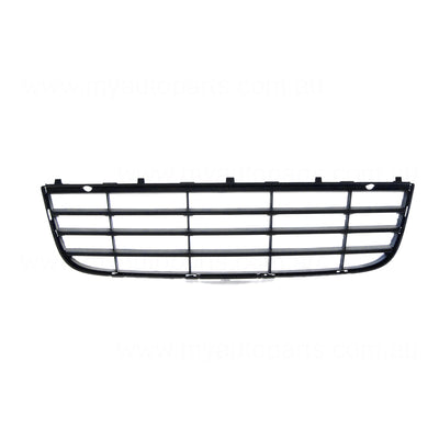 Black Front Bar Grille OEM Suits Volkswagen Golf MK 5 2.0L 5 Door Hatch 7/2004 to 2/2009