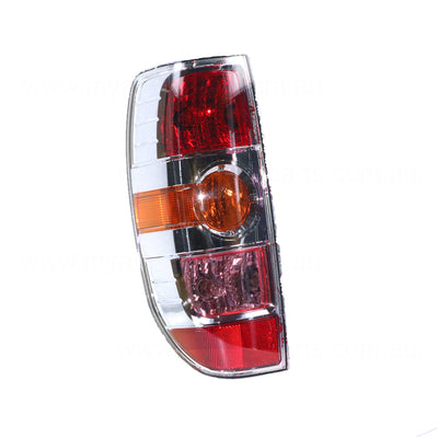 Chrome Tail Lamp Passenger Side Genuine Suits Mazda BT50 UN 6/2008 to 10/2011