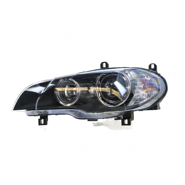 Halogen Head Lamp Passenger Side OEM Suits BMW X5 E70 3/2007 to 10/2013
