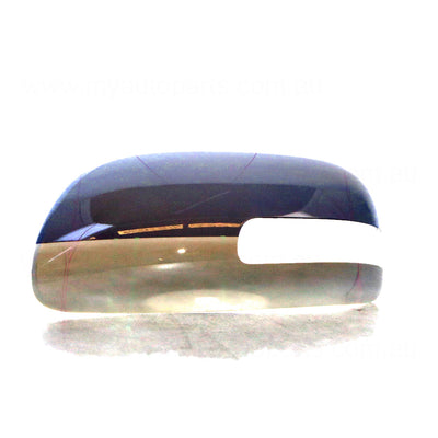 White Door Mirror Cover Passenger Side Genuine Suits Toyota Yaris Sedan NCP93R 2008 to 2016