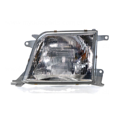 Head Lamp Passenger Side Genuine Suits Toyota Prado 95 Series 1996 to 1999
