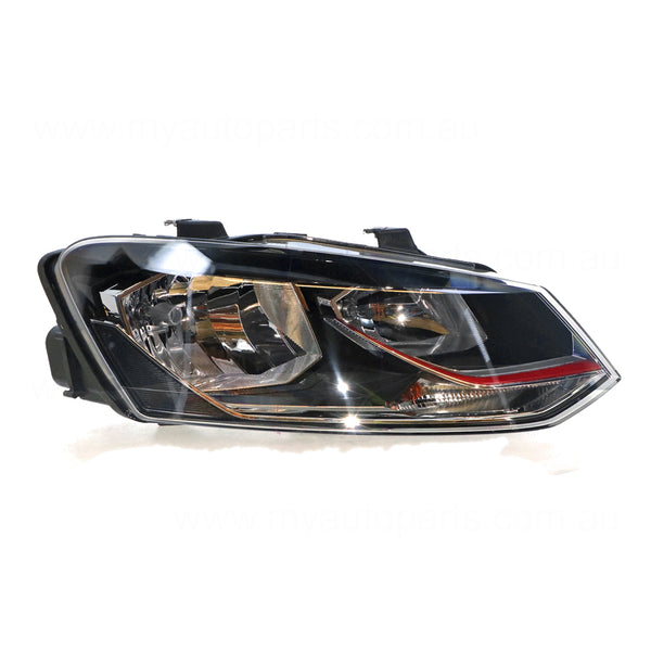 Head Lamp Drivers Side OEM Suits Volkswagen Polo 6R 2015 to 2018