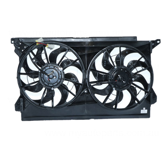 12 v Radiator Fan Assembly Aftermarket Suits Ford Falcon DF/DL/EF/EL/XH 1994 to 1999