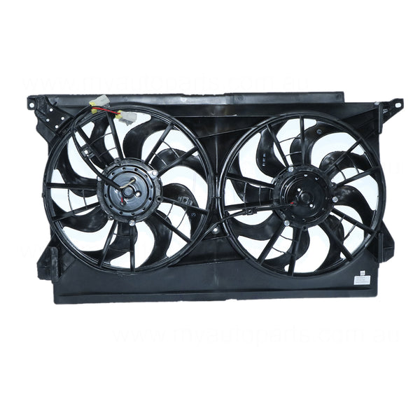 12 v Radiator Fan Assembly Aftermarket Suits Ford Falcon DF/DL/EF/EL/XH 1994 to 1999