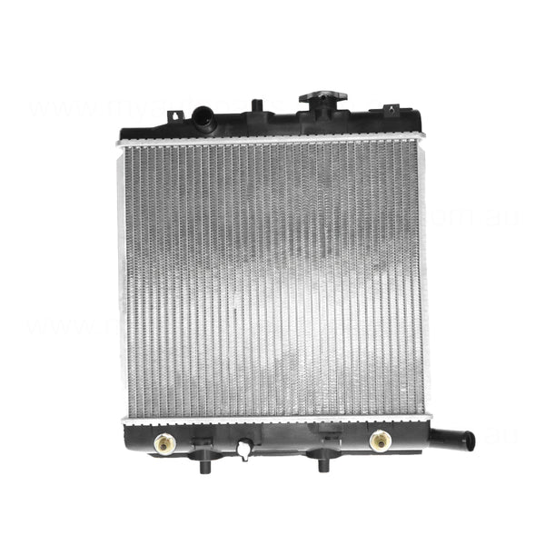 Radiator 28 / 28 mm Plastic Aluminium 350 x 378 x 26 mm Manual/Auto 1.3,1.5L L B3,B5 Aftermarket Suits Mazda 121 Metro Dw DW 1996 to 2002