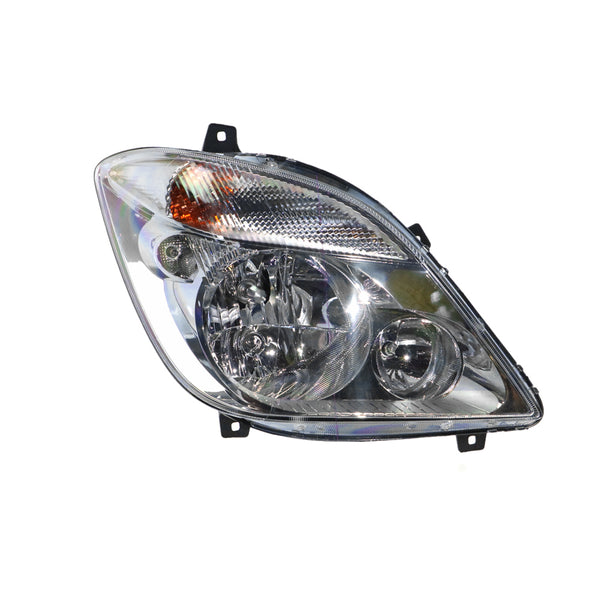 Head Lamp Drivers Side OES Suits Mercedes-Benz Sprinter Fitted Without Fog Lights 2006 to 2013