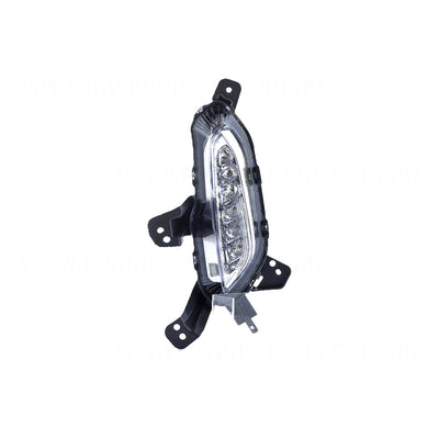 Hyundai i30 Certified Aftermarket Daytime Running Lamp Passenger Side 03/2017 to 08/2020 - 92207G3101