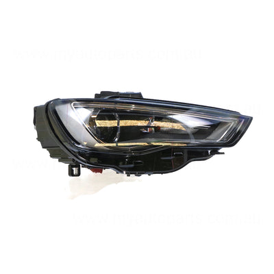 Audi A3 Genuine Head Lamp Drivers Side 05/2013 to 07/2015 - 8V0941004A