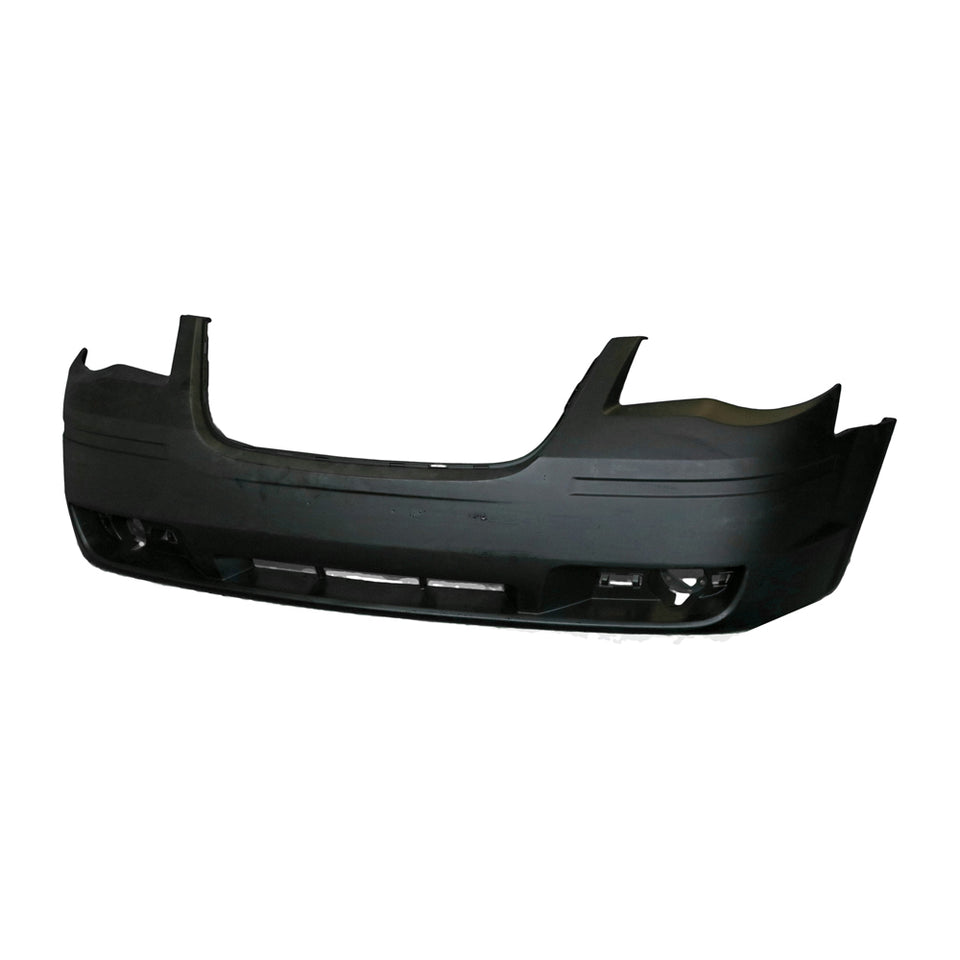 Certified Front Bar Black Without Flare With Fog Light Without Head Lamp Washer Without Mould Without Tow Hook suits Chrysler Voyager RT 2008 to 2014