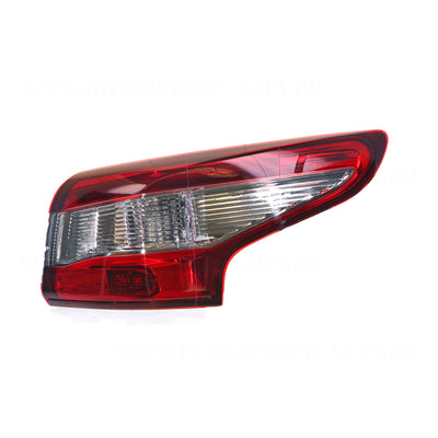 Black Red/Clear Tail Lamp Drivers Side Certified Suits Nissan Qashqai J11 2014 to 2018