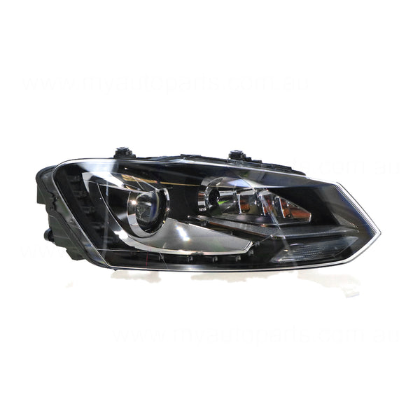 Xenon Head Lamp Drivers Side OEM Suits Volkswagen Polo GTi 6R 2010 to 2014