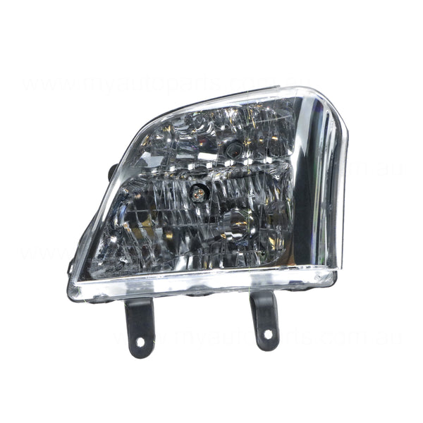 Halogen Head Lamp Passenger Side Certified Suits Holden Rodeo RA 2003 to 2008