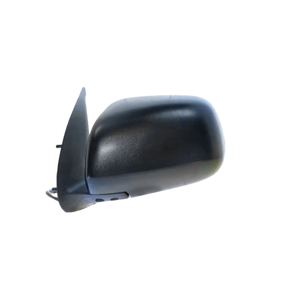 Black Door Mirror Electric Adjust Passenger Side Aftermarket suits Toyota Hilux 2005 to 2007