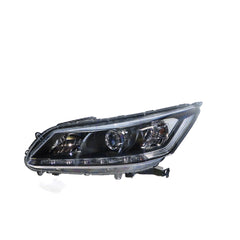 Projector Manual Adjust Head Lamp Passenger Side Genuine Suits Honda Accord CR 2013 to 2016